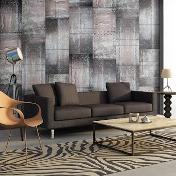 Fototapet Arkiio Brass wall 50x1000 cm