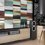 Fototapet Arkiio Wooden structure 50x1000 cm