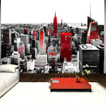 Fototapet Arkiio Självhäftande Sin City