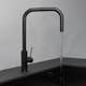 Köksblandare Scandtap Steel Accent Square med Utdragbar Pip