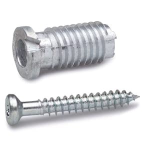 Monterad Karmhylsa Sveafönter ink. skruv