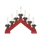 Adventsljusstake Markslöjd Tomas Röd