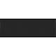 Kakel Tenfors Lineo Black Blank 6,5x20 cm