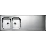 Heltäckande Diskbänk Intra Atlantic H 600 med Korgventil