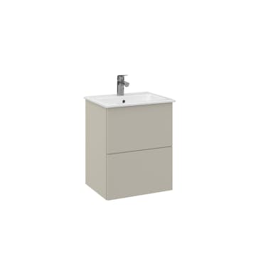 Tvättställsskåp Temal Astra med Tvättställ och 2 lådor