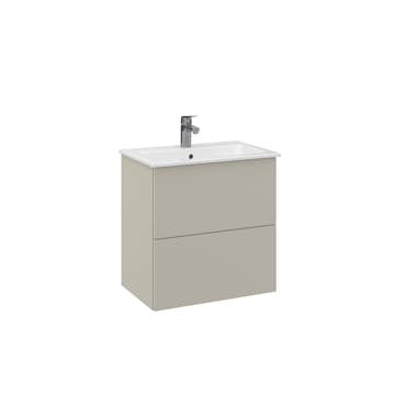 Tvättställsskåp Temal Astra med Tvättställ och 2 lådor