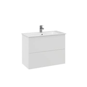 Tvättställsskåp Temal Astra med Tvättställ och 2 lådor