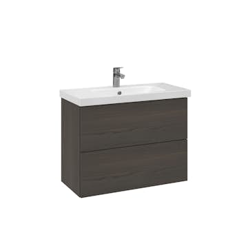 Tvättställsskåp Temal Stella med Tvättställ och 2 lådor