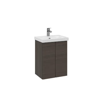 Tvättställsskåp Temal Stella med Tvättställ och 2 Luckor