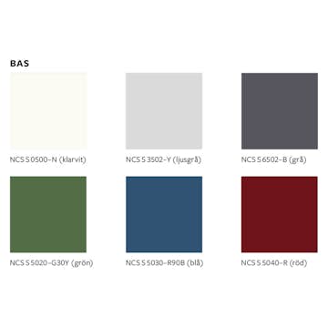 Kulörtillval Diplomat för Altandörr Trä