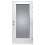 Altandörr Diplomat Vit Klarglas Trä