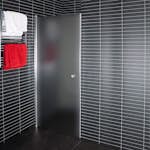 Duschdörr Arrow Basic Frostat Glas