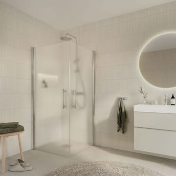 Duschhörn Arrow Corner Frostat Glas