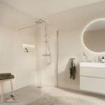 Duschvägg Arrow Wall Fast Klarglas