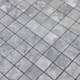 Mosaik Tenfors Alvesta Assos Grey Blank Marmor 5x5 cm
