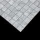 Mosaik Tenfors Stockholm Aras Light grey Blank 5x5 cm