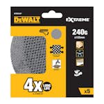 Slipnät DeWalt DTM3107 125 mm 120G 5-Pack Till Excenterslip