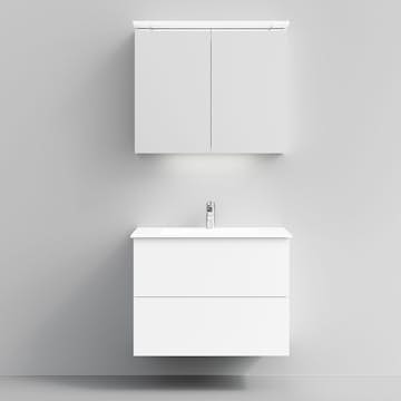 Tvättställsskåp Temal Astra med Tvättställ och Spegelskåp Highlight