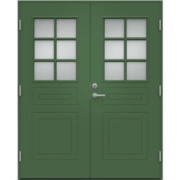 Parytterdörr Diplomat Astrid glas