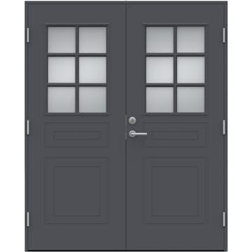 Parytterdörr Diplomat Astrid glas