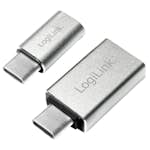 USB-C till USB + USB-C MicroUSB LogiLink