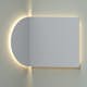 Spegel Vidi Aura med LED-belysning