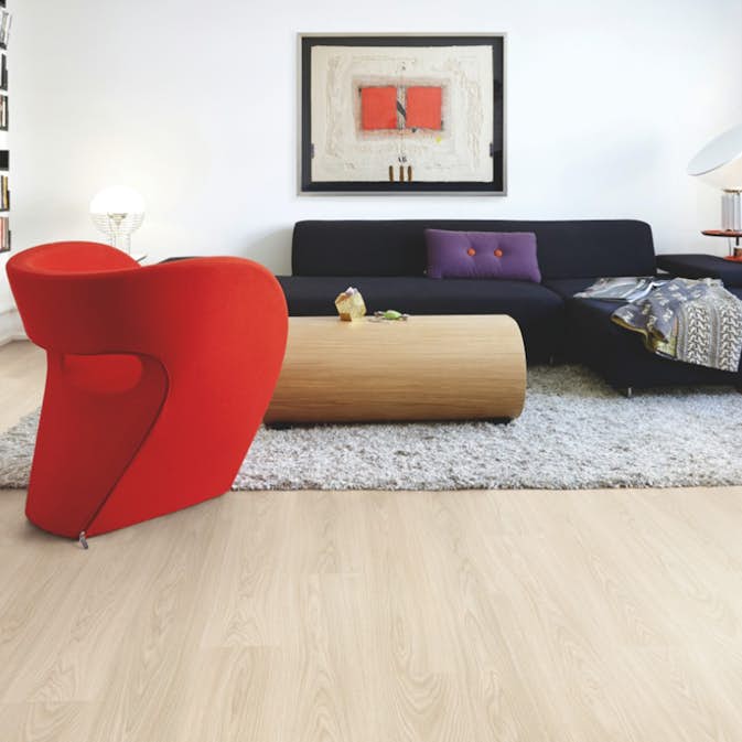 Laminatgolv Pergo Classic Plank Beige Sand Oak