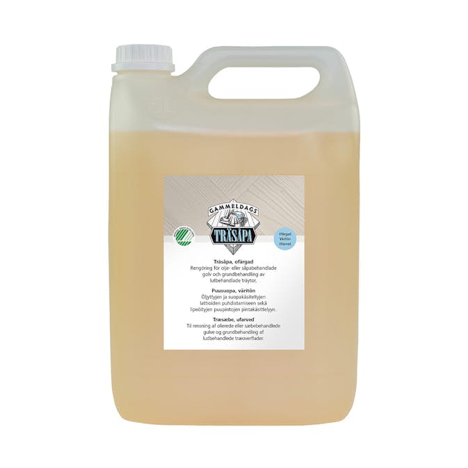 Träsåpa Gammeldags Ofärgad