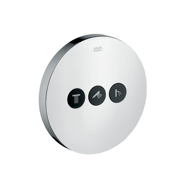 Inbyggnadsblandare Axor ShowerSelect Rund 3-utlopp