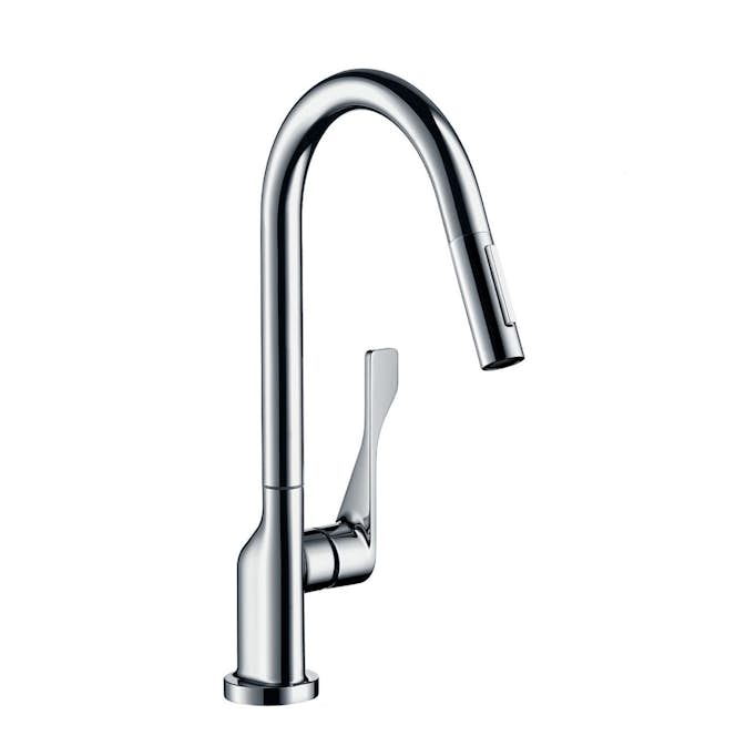 Köksblandare Axor Citterio 2-Jet med Utdragbar Pip