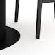 Matgrupp Bark Noira Runt Matbord 120 cm med 4 Dastoori Matstol