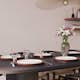 Matgrupp Bark Kopparbo Rektangulärt Matbord 240 cm med 8 Dastoori Matstol
