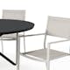 Matgrupp Comfort Garden Alex Matbord 140 cm Runt med 6 Las Vegas Karmstolar