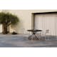 Matgrupp Comfort Garden Alex Matbord 140 cm Runt med 6 Las Vegas Karmstolar
