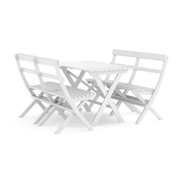 Trädgårdsgrupp Comfort Garden Landet Utomhus matgrupp 118x70x74 cm med 2 soffor