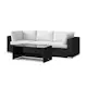Loungegrupp Comfort Garden Bahamas utesoffa 3-sits med bord och hylla