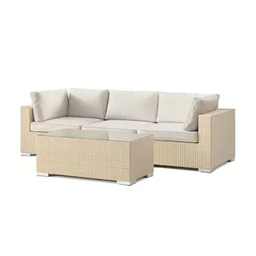 Loungegrupp Comfort Garden Bahamas utesoffa 3-sits med bord