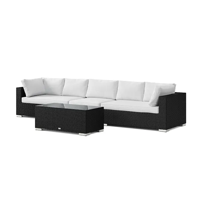 Loungegrupp Comfort Garden Bahamas utesoffa 5-sits med bord