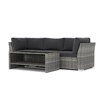 Loungesoffa Comfort Garden Wisconsin utomhus rak 3-sits soffa