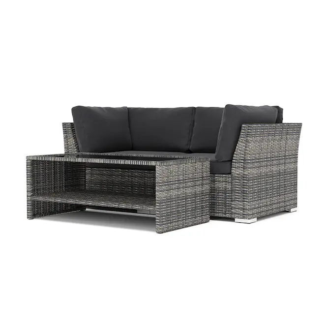 Loungesoffa Comfort Garden Wisconsin utomhus rak 2-sits soffa