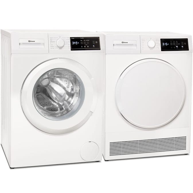 Tvätt- och Torkpaket Gram WDE 70714-90/1 TPS 7731-90/1