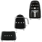 Frukostpaket Smeg Lilla Brödrost, Vattenkokare & Kaffebryggare