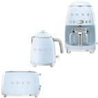 Frukostpaket Smeg Lilla Brödrost, Vattenkokare & Kaffebryggare