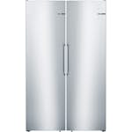 Kyl/Frys Paket Bosch Serie 4 KSV36VLDP + GSN36VLEP Rostfri 186 cm