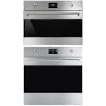 Ugn- och Mikropaket Smeg SO6302S3PX + SO4301M1X Ånga och Matlagningstermometer