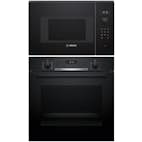Ugn- och Mikropaket Bosch HBG537FB3 + BFL524MB0