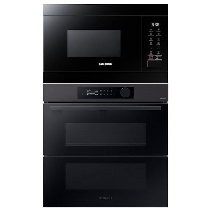 Ugn- och Mikropaket Samsung NV7B57508AB + MG22T8284ABE4 med Pyrolytisk Rengöring Svart