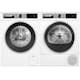 Tvättmaskin och Torktumlare BOSCH WGG244FTSN + WQG245DBSN Serie 6 Vit