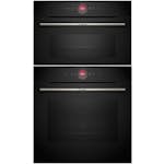Ugn och Mikro BOSCH HBG7221B1 + CMG7241B1 Serie 8 Kompaktugn Med WiFi
