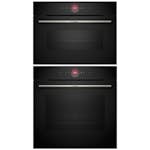 Ugn och Mikro BOSCH HBG7721B1 + CMG7241B1 Serie 8 Svart